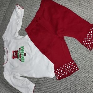Girls Christmas outfit Gymbore